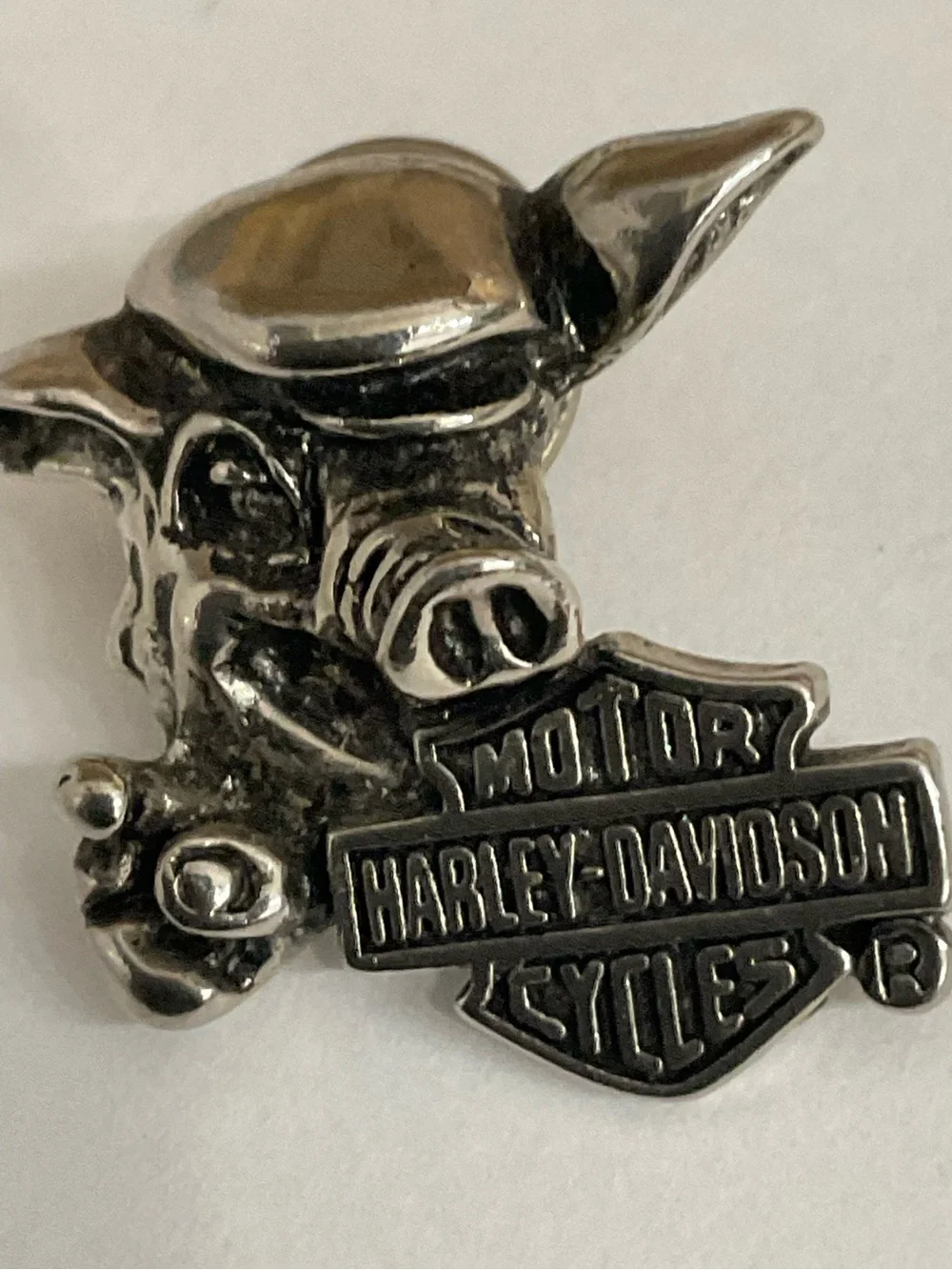 Harley Davidson Pig Bar Shield Logo Pin